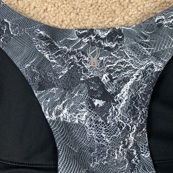 NWT Spyder racerback sports bra sz lg - Picture 7 of 8
